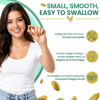 Softgels with Black Seed Oil+Odorless Aged Garlic